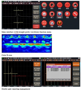 Détecteur de défauts ultrasonique non métallique HUATEC TG-6300 (UT) IP65 - Product Image 1