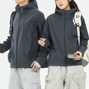 Giacca Unisex Antivento e Impermeabile per Escursionismo, Casual con Cappuccio, Traspirante e Leggera per Sport all'Aperto e Arrampicata in <span class=keywords><strong>Montagna</strong></span> - Product Image 4