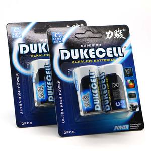 DUKECELL 도매 하이 퀄리티 C 사이즈 타입 알카라인 건전지 공급 업체 1.5v LR14 배터리 - Product Image 4