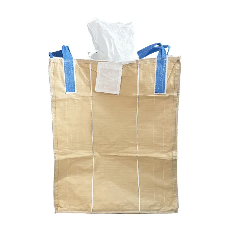 China Hoge Kwaliteit Pp Geweven Polypropyleen Bulk Jumbo Tas Waterdichte Big Bags 1000 Kg Voor Zandcement Ton Tas
