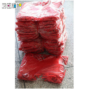 Banderas Triangulares Rojas Brillantes de Poliéster Duradero para Ceremonias, Venta al Por Mayor Directa de Fábrica - Product Image 2