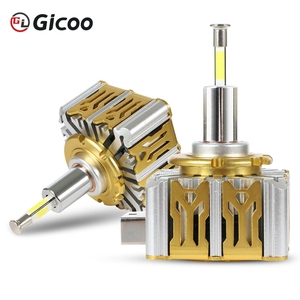 หลอดไฟหน้ารถยนต์ LED 360 D1S D3S Canbus D2S D4S D8S ชุดหลอดไฟ LED HID D1R D2R D3R หลอดไฟรถยนต์ Turbo LED 110W สว่างพิเศษ 6500K - Product Image 2