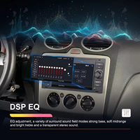 Podofo 7'' Android Carplay Android Auto Stereo Mobil 2+64G Radio Mobil BT WIFI GPS EQ FM RDS untuk Ford Transit Fiesta Focus Galaxy