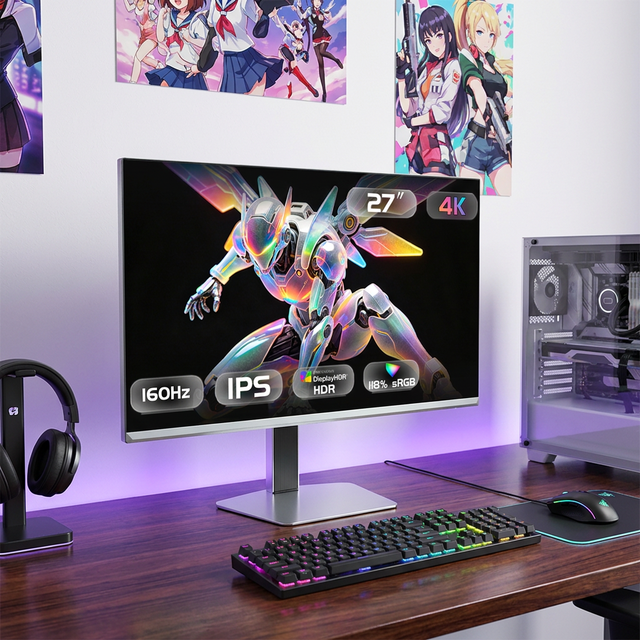 Gaming Monitor 24 Inch FHD 320Hz HDR 21:9 Ultra Fast IPS LCD Desktop Display New for ODM Wholesale