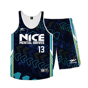Hochwertiges Basketball trikot Polyester Full Style Custom Dye Sublimation Style Unisex-Trikot - Product Image 3