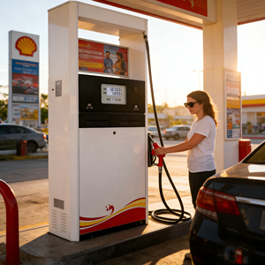 Мобильный топливораздаточный комплекс (ТРК) с дисплеем, 1 пистолет, от производителя, OEM, портативный, для заправки топливом - Product Image 3