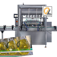 Machine de remplissage d'huile à engrenages automatiques MTW pour huile moteur, liquide de frein et lubrifiants