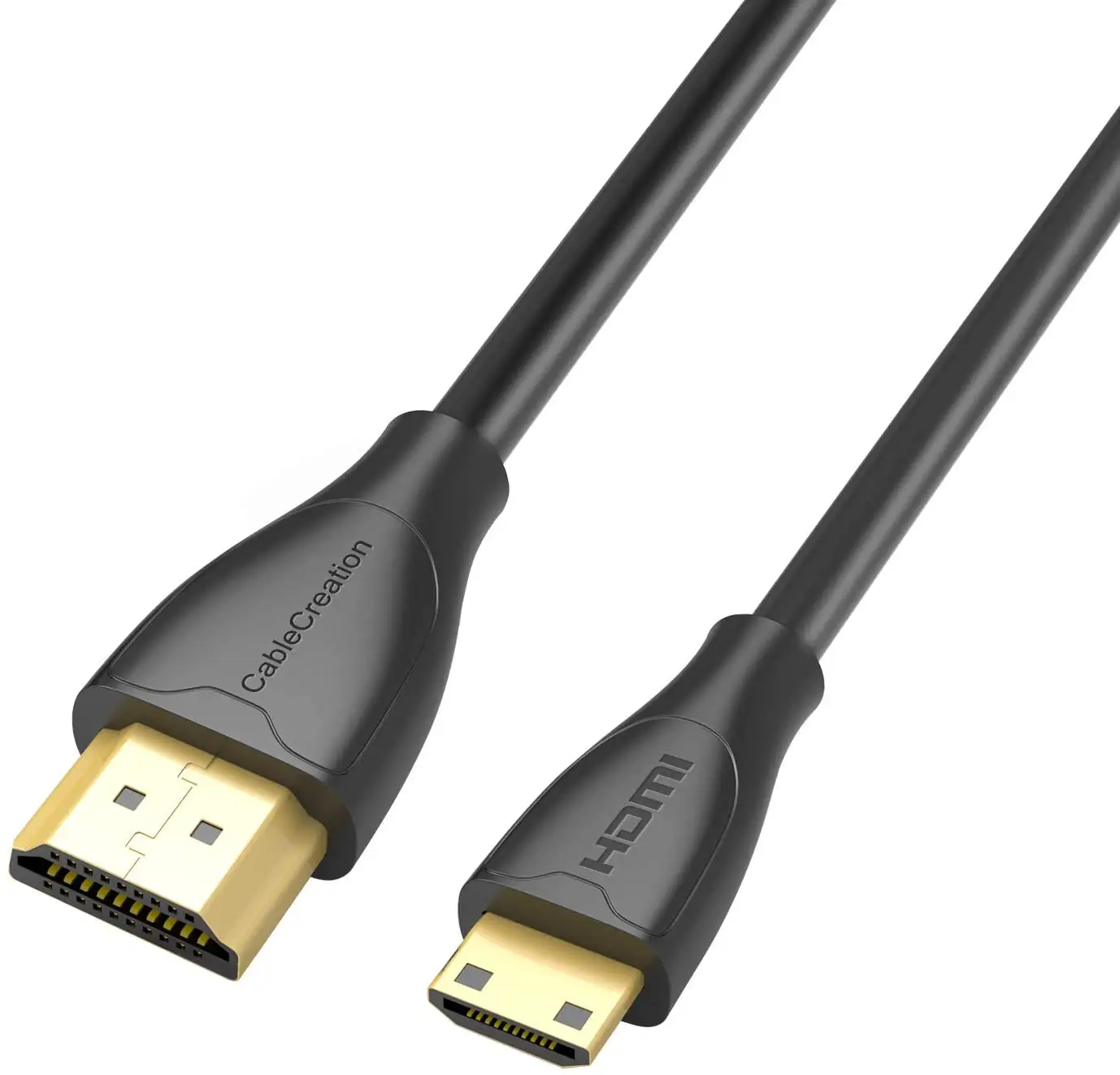 CableCreation ميني HDMI كابل وصلة بينية مُتعددة الوسائط وعالية الوضوح دعم 4K 60Hz الترا HD 3D عالية السرعة