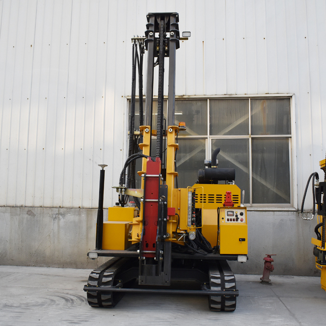 Crawler Type Solar Pile Driver Drilling Machine for Solar Panel Installation