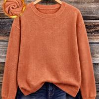 Pull en tricot personnalisé avec imprimé graphique de chat, col rond, manches longues, pull en tricot personnalisé pour femmes