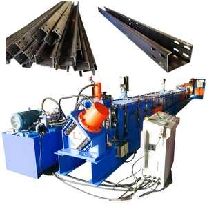 RELIANCE High-end özelleştirilmiş 4.5MM <span class=keywords><strong>C</strong></span> kanal güneş destek raf rulo şekillendirme makinesi - Product Image 1