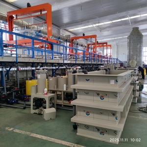 Machine d'électrodéposition Tongda10, ligne de placage automatique de bijoux, usine de placage à <span class=keywords><strong>froid</strong></span> de zinc, nickel et chrome pour charnières - Product Image 6