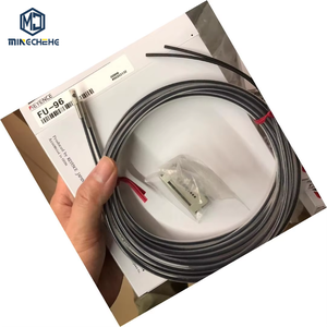 เซ็นเซอร์ไฟเบอร์แบบลำแสงทะลุระยะไกล KEYENCE FU-96 ระยะตรวจจับ 2.8 ม. 2800 มม. เกลียว M4 ตัดได้ 2 ม. สำหรับ FU96 - Product Image 1