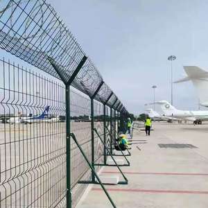 Tùy chỉnh nhà ngoài trời trang trí 3D cong hàn dây lưới vườn hàng rào thép dễ dàng lắp ráp đường cao tốc hàng rào Bảng điều khiển - Product Image 4