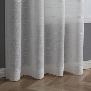 Rideaux Voile 100% Polyester à Motif Personnalisé, à Œillets, Filtrant la Lumière, pour Salon, Chambre et Décoration Intérieure - Product Image 6