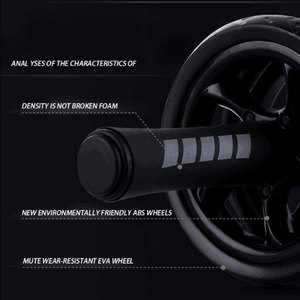 High Quality Fitness Equipment Strong Man <strong>Exercise</strong> <strong>Power</strong> Abdominal Wheel Roller - Product Image 5