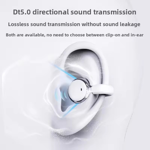 Auriculares de Clip para Oreja 5.4 con Cancelación Activa de Ruido (ANC), Resistentes al Agua, Sonido Estéreo Binaural, Compatibles con Dos Teléfonos - Product Image 6