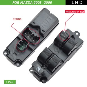 Botón de interruptor elevador de ventana de energía eléctrica de 12 Pines, nuevo, para interruptores <span class=keywords><strong>Mazda</strong></span> <span class=keywords><strong>6</strong></span> FML, de 2, 1, 2, 2, 2, 1, 2, 2 - Product Image 6