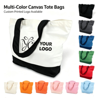 Sac fourre-tout en toile de coton bicolore vierge, personnalisable, faible MOQ, impression durable, idéal pour les mariages et les cadeaux de plage