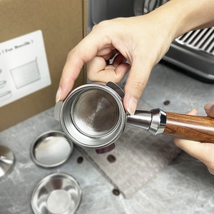 Barista Tools for Delonghi Brevill 51mm 54mm <strong>Coffee</strong> Distributor Bottomless Portafilter Espresso <strong>Tamper</strong> <strong>Set</strong> - Product Image 5