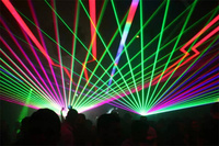 Barre laser rgb, lumière de scène, disco, dj laser rgb