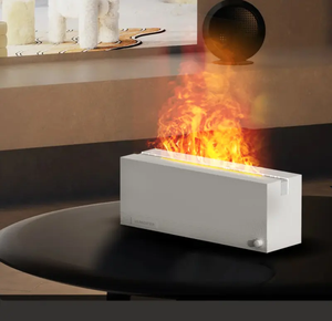 Diseño moderno de escritorio portátil Usb 3D chimenea llama aceite aromático fragante humidificador de aire atomizador <span class=keywords><strong>difusor</strong></span> de <span class=keywords><strong>Aroma</strong></span> - Product Image 5