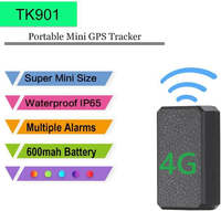 Localizador GPS TKSTAR 4G TK901 Mini GPS Portátil para Niños/Ancianos, Antipérdida, con Software de Rastreo Gratuito Winnes GPS