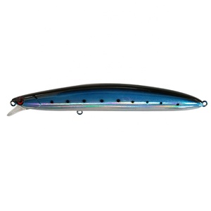 LUTAC 125mm/20g Suspending Water VMC Treble Hook Big Size Hard Fishing Jerk Bait ABS Plastic Minnow Lure with 3D Eyes - Product Image 6