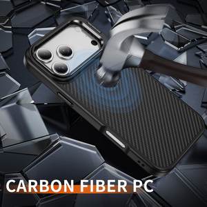 เคสโทรศัพท์มือถือลายคาร์บอนไฟเบอร์แฟชั่นทันสมัยสำหรับ iPhone 17 Air 16 15 14 13 12 Pro Max PLUS - Product Image 6