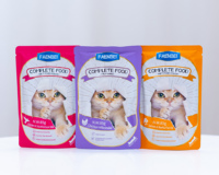 FAENBEI Friandises pour animaux de compagnie Vente directe d'usine 85g Bâtonnets de nourriture humide pour chats Sachet Nourriture complète Friandises de haute qualité Nourriture pour animaux de compagnie