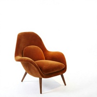 Fauteuil convertible capitonné en tissu de lin pour chambre, salon, salle à manger – Confort traditionnel pour la maison et l'appartement