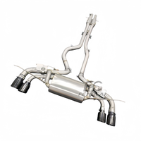 Système d'échappement Catback pour Land Rover Defender 5.0T V8 2022-2024 en acier inoxydable avec silencieux de course à valve d'origine pour amélioration de performance