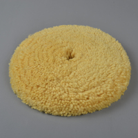 Tampon de polissage en laine double face de 7 pouces 180 mm Tampon de polissage en laine double face Tampon de qualité 3m avec M14, M16 5/8 ''-11