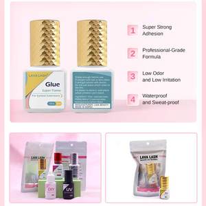 <span class=keywords><strong>Pegamento</strong></span> para Pestañas Lavalash Coreano de Marca Privada, Adhesivo Negro de Alta Viscosidad, Larga Duración, Secado Rápido, Líquido, Resistente al Agua, Sin Alcohol - Product Image 2