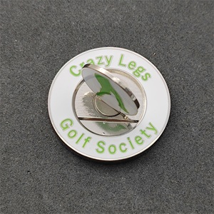 Monete Commemorative Personalizzate 3D in Smalto, Moneta da Golf 'Over Par Old Bastards', Regalo Divertente per Golfisti, Divertente Moneta Commemorativa da Golf - Product Image 6
