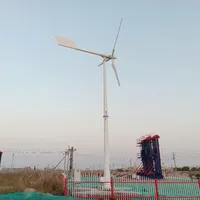 Chaud-Vente Vent Turbine Et Panneau Solaire Système Hybride Éolienne Et Solaire Système