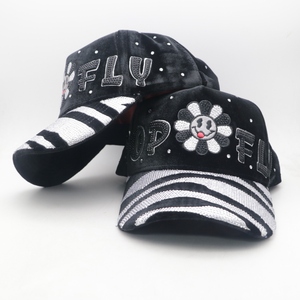 Gorra de Béisbol de Alta Calidad con Bordado 3D de Ángeles, Diseño Nuevo, Ajustable, Gorra Deportiva de Gamuza Negra - Product Image 1