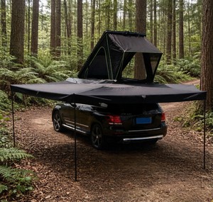 Tenda da Tetto per Auto PoeticExist, Ultraleggera, Triangolare, con Guscio Rigido in Cristallo, per 2 Persone - Product Image 2