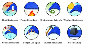 แผ่นพลาสติกใสกันน้ำขนาด 885/830 มม. หนา 10 มม. แผ่น<span class=keywords><strong>ไว</strong></span><span class=keywords><strong>นิล</strong></span> PVC สำหรับภายนอกอาคาร แบบแซนวิชกลวง - Product Image 4