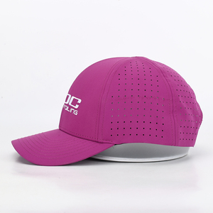 Casquette de baseball en velours structuré à 6 panneaux, en polyester, réglable, avec logo brodé personnalisé, style « Dad Hat », idéale pour les activités de plein air et le ski – Vente en gros - Product Image 4