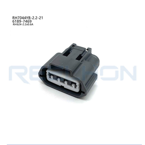 ปลั๊กขั้วต่อสายไฟฟ้ายานยนต์4ขาขั้วต่อเซ็นเซอร์ปลั๊กสายไฟกันน้ำได้6189 7469 - Product Image 1