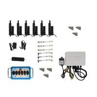 Télécommande sans fil 12V de haute qualité pour voiture RC, contrôle numérique CAN, 6 joysticks, signal excellent pour camion-grue