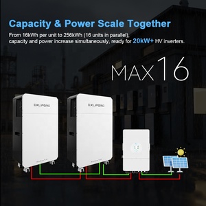 400V High Voltage <b>Energy</b> <b>Storage</b> <b>System</b> 16kWh Expandable to 256kWh Solar Battery - Product Image 4
