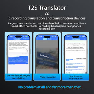 แอปแปลภาษาอัจฉริยะพร้อมบันทึกเสียง ควบคุมผ่านแอป แปลเสียงแบบเรียลไทม์ สรุปผลด้วย AI แปลภาษาอัตโนมัติ อุปกรณ์แม่เหล็ก ขายส่ง B2B - Product Image 2