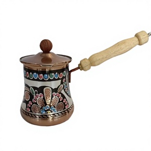 Cafetière turque classique en acier inoxydable, nouveau design, en stock, pour les fêtes, écologique, prix d'usine - Product Image 2