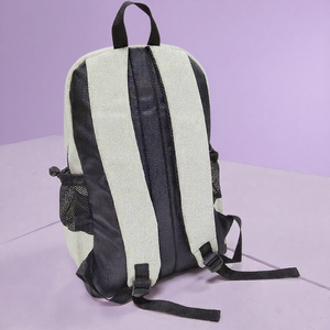 Sliver Rhinestones Cheer Mochila con bolsa de zapatos Glitter Cheer <span class=keywords><strong>Bag</strong></span> Custom Cheerleading Team Logo Sublimated Cheer Duffle <span class=keywords><strong>Bag</strong></span> - Product Image 2