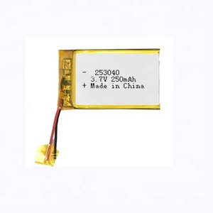 <span class=keywords><strong>3</strong></span>,7 v 250mah batería auriculares bluetooth batería 253040 con la electrónica de placa de circuito - Product Image 1