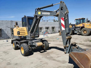 Gebruikt 6ton Wielen Graver Doosan <span class=keywords><strong>Hyundai</strong></span> <span class=keywords><strong>Volvo</strong></span> 60W Band Graafmachine - Product Image 4