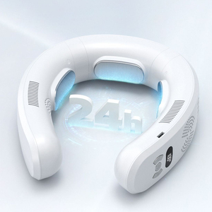 Portable New Bladeless Semiconductor Rechargeable <strong>Neck</strong> <strong>Cooler</strong> and Heater Air Conditioner <strong>Neck</strong> Fan - Product Image 4