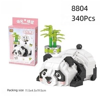 LOZ Chine-Chic Panda géant Blocs de construction Micro perceuse Puzzle à petites particules Modèle couché Jouet décoratif à assembler par Ch